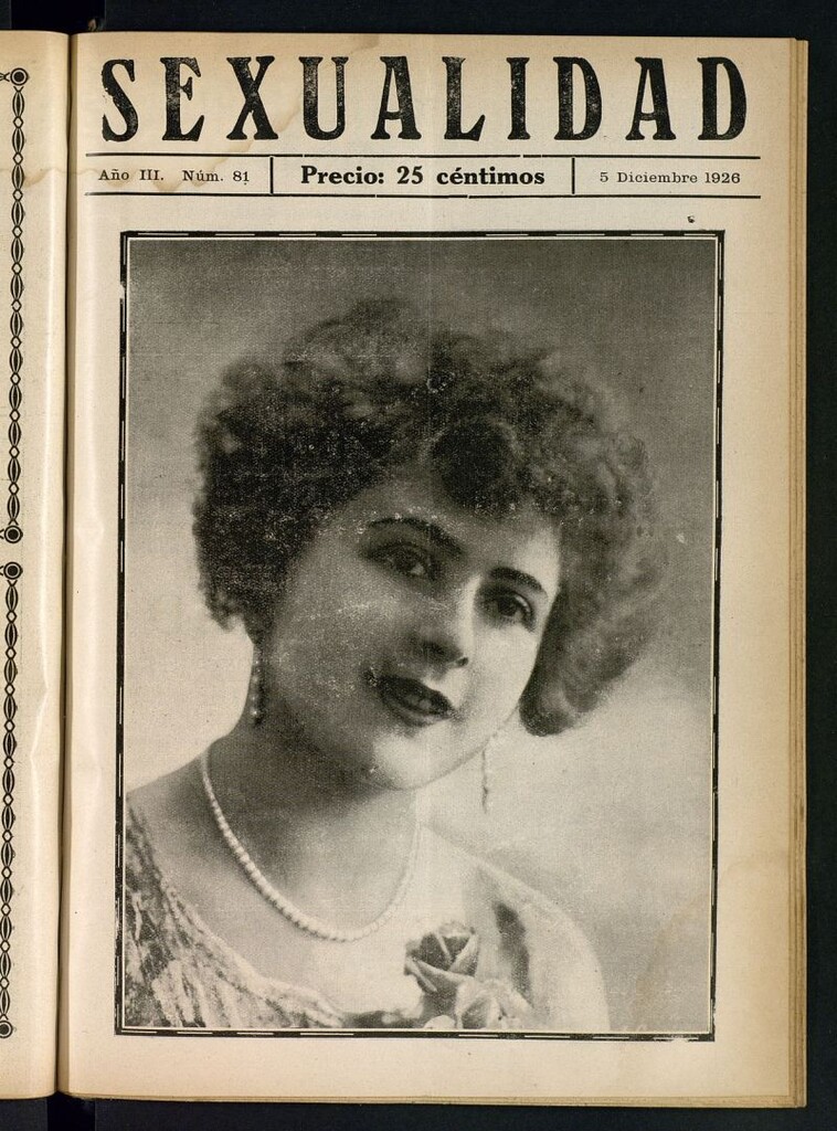Miniatura de Sexualidad: Revista Ilustrada de Divulgación de Psicopatología Sexual del 5 de diciembre de 1926