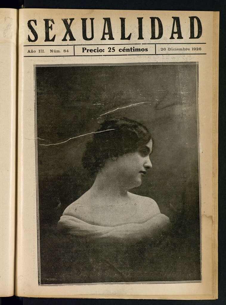 Miniatura de Sexualidad: Revista Ilustrada de Divulgación de Psicopatología Sexual del 26 de diciembre de 1926
