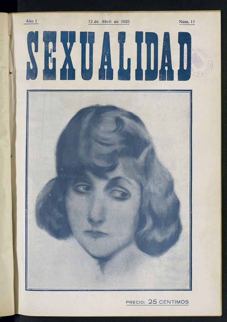 Miniatura de Sexualidad: Revista ilustrada de Divulgación de Psicología Sexual del 12 de abril de 1925