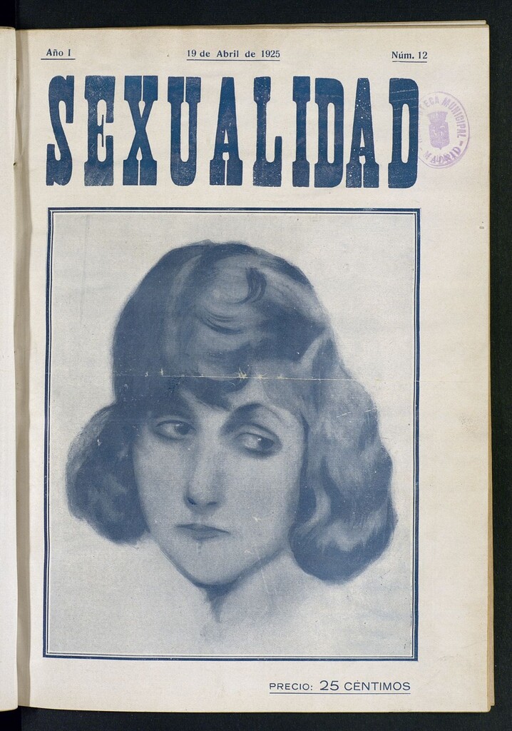 Miniatura de Sexualidad: Revista ilustrada de Divulgación de Psicología Sexual del 19 de abril de 1925