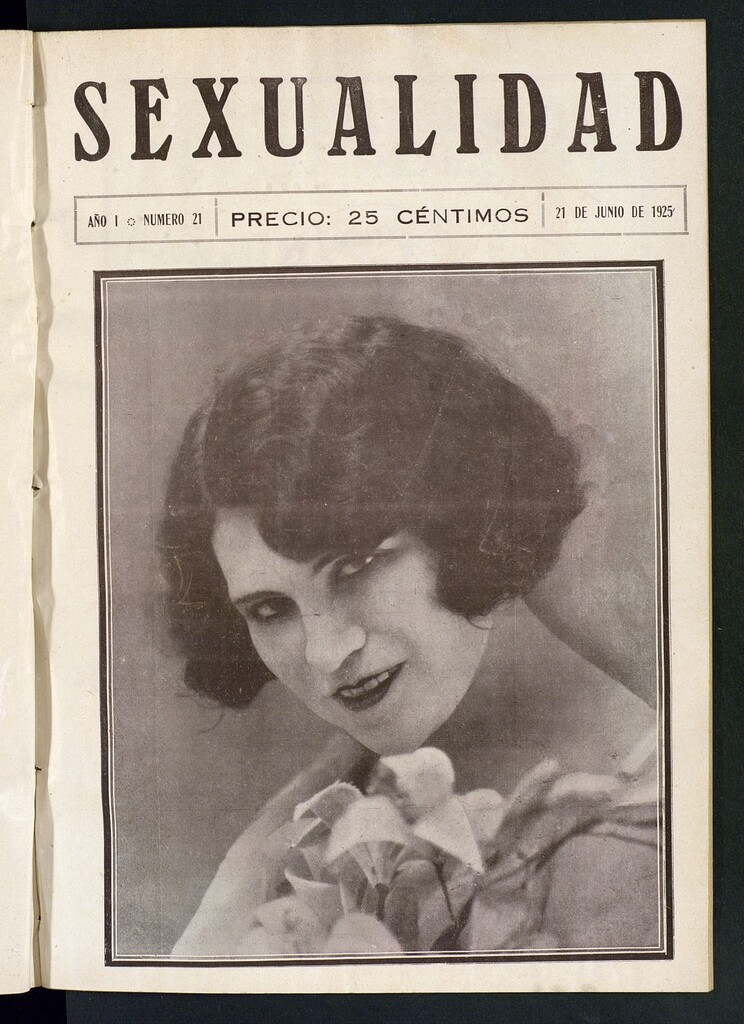 Miniatura de Sexualidad: Revista ilustrada de Divulgación de Psicología Sexual del 21 de junio de 1925