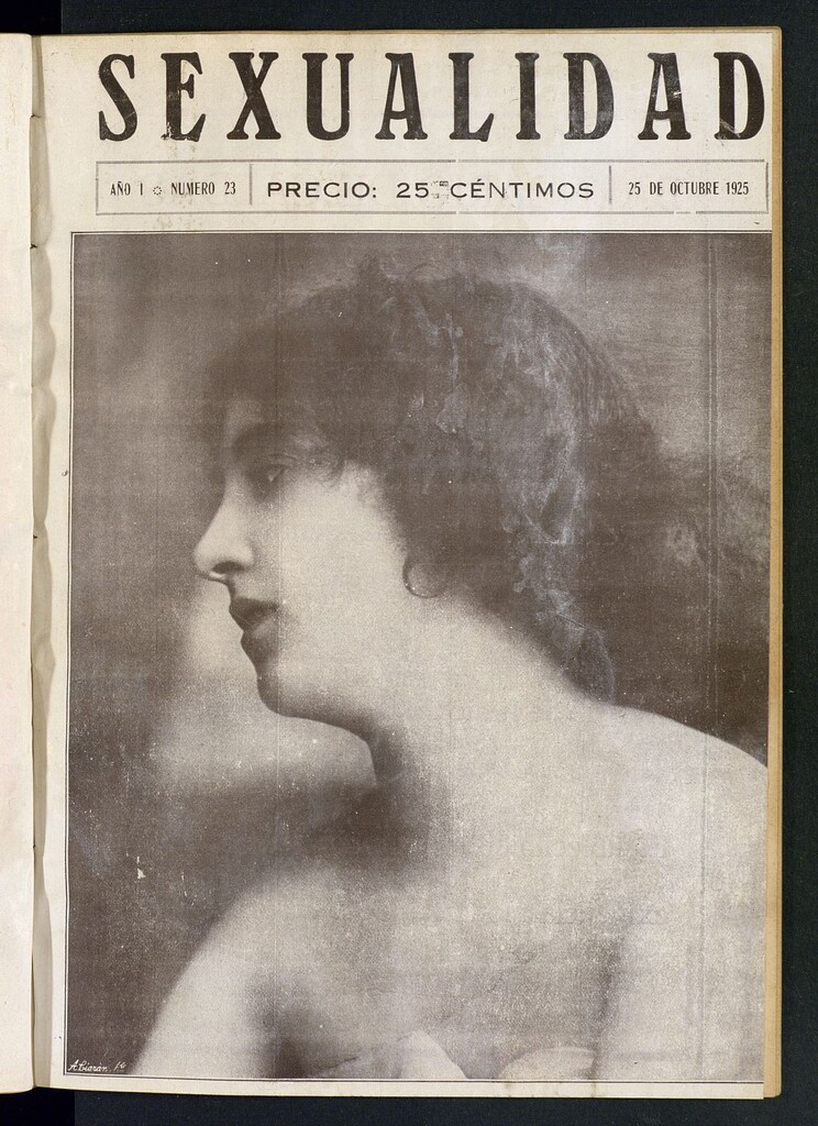 Miniatura de Sexualidad: Revista ilustrada de Divulgación de Psicología Sexual del 25 de octubre de 1925