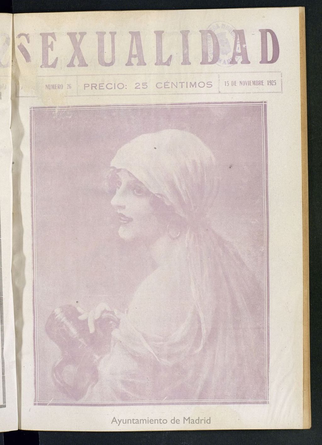 Miniatura de Sexualidad: Revista ilustrada de Divulgación de Psicología Sexual del 15 de noviembre de 1925