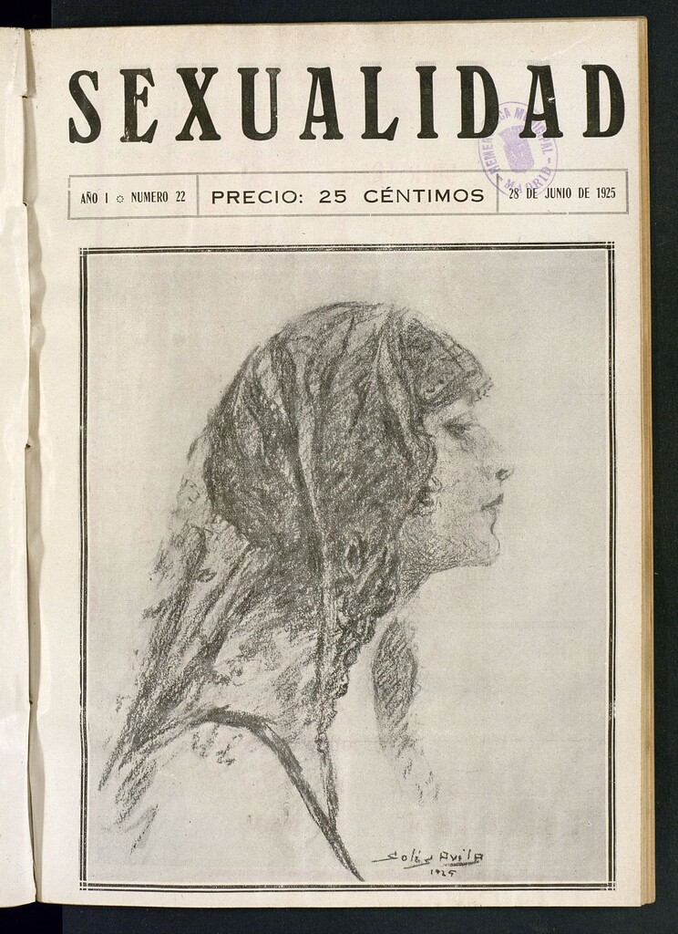 Miniatura de Sexualidad: revista Ilustrada de Divulgación de psicología Sexual del 28 de junio de 1925