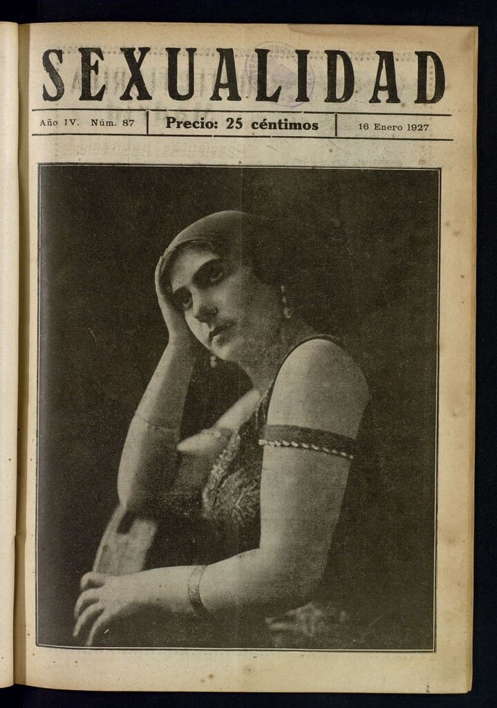 Miniatura de Sexualidad: Revista Ilustrada de Divulgación de Psicopatología Sexual del 16 de enero de 1927
