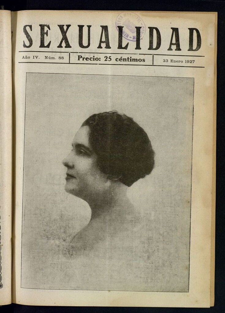 Miniatura de Sexualidad: Revista Ilustrada de Divulgación de Psicopatología Sexual del 23 de enero de 1927