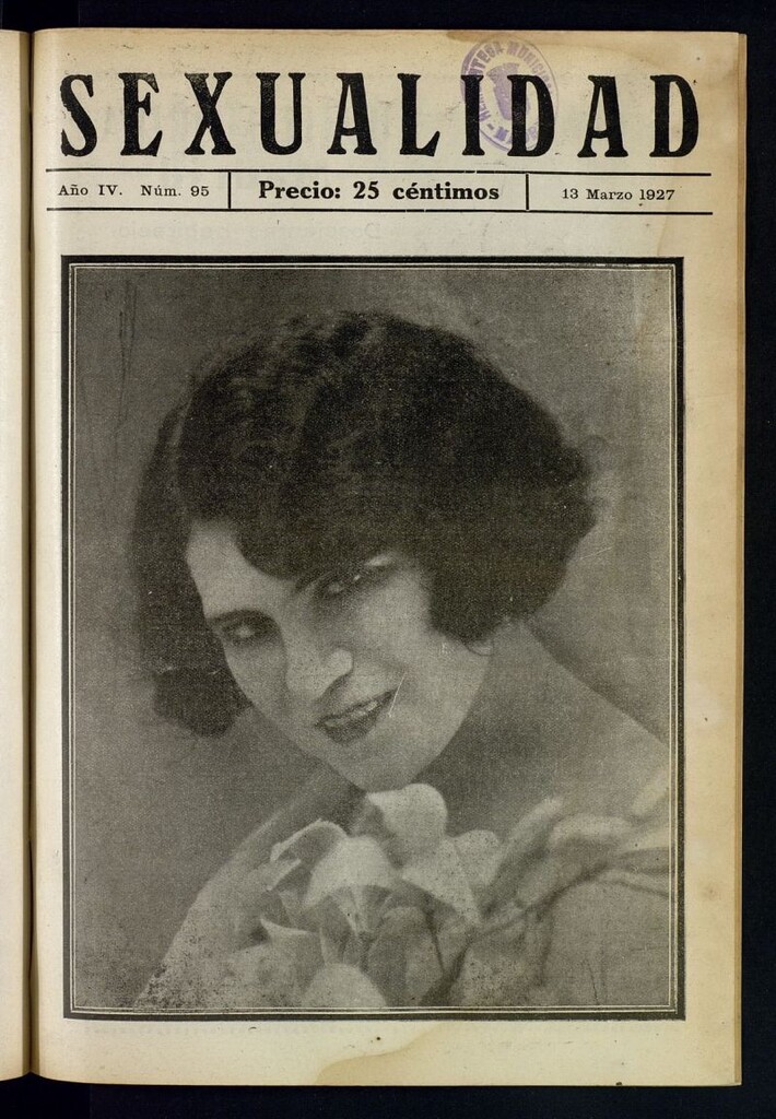 Miniatura de Sexualidad: Revista Ilustrada de Divulgación de Psicopatología Sexual del 13 de marzo de 1927