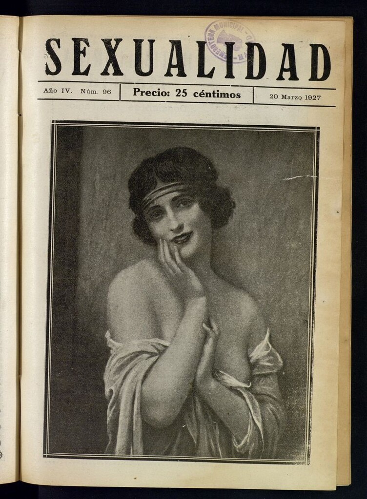 Miniatura de Sexualidad: Revista Ilustrada de Divulgación de Psicopatología Sexual del 20 de marzo de 1927