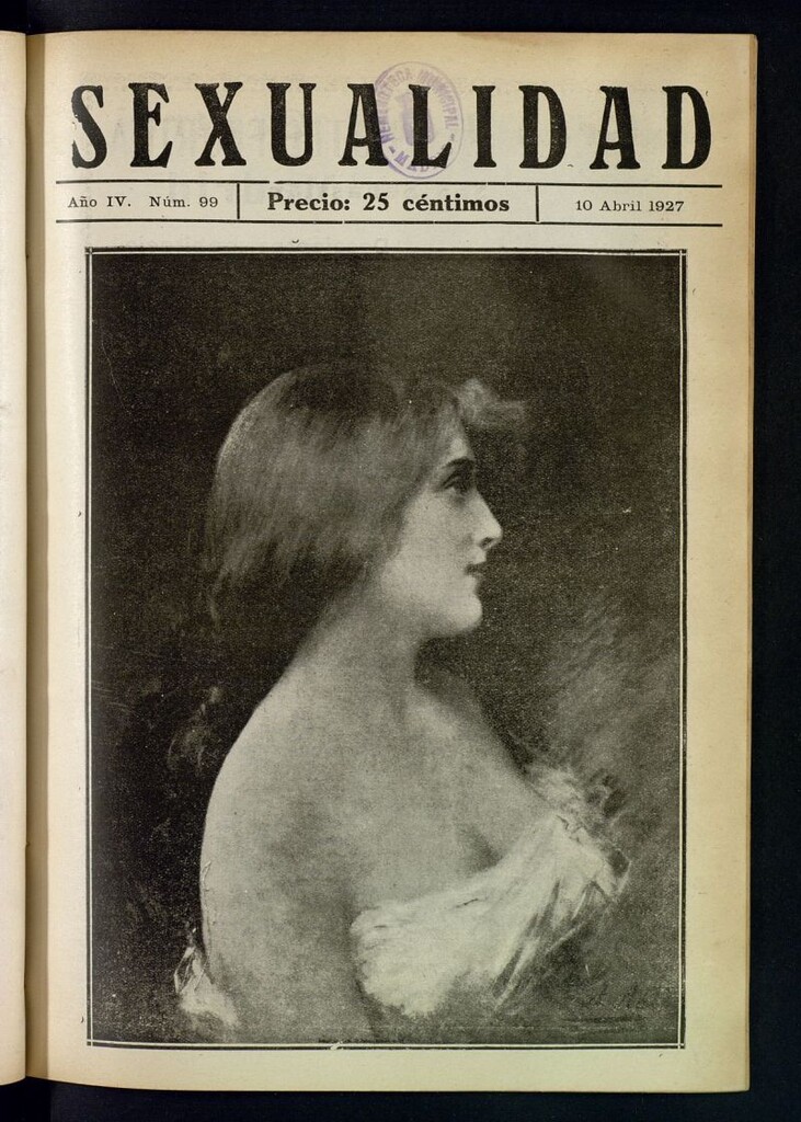 Miniatura de Sexualidad: Revista Ilustrada de Divulgación de Psicopatología Sexual del 10 de abril de 1927
