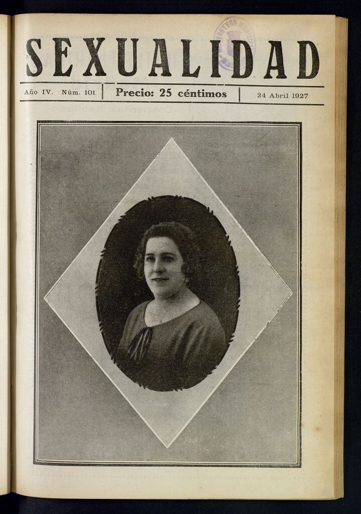 Miniatura de Sexualidad: Revista Ilustrada de Divulgación de Psicopatología Sexual del 24 de abril de 1927