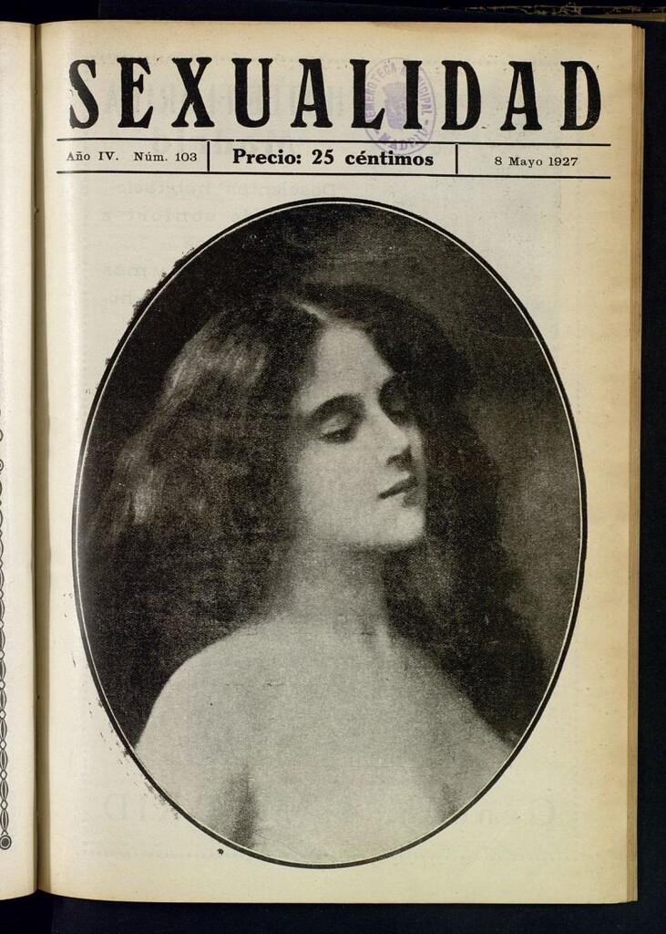 Miniatura de Sexualidad: Revista Ilustrada de Divulgación de Psicopatología Sexual del 8 de mayo de 1927