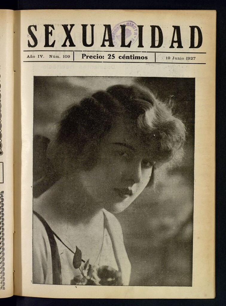 Miniatura de Sexualidad: Revista Ilustrada de Divulgación de Psicopatología Sexual del 19 de junio de 1927