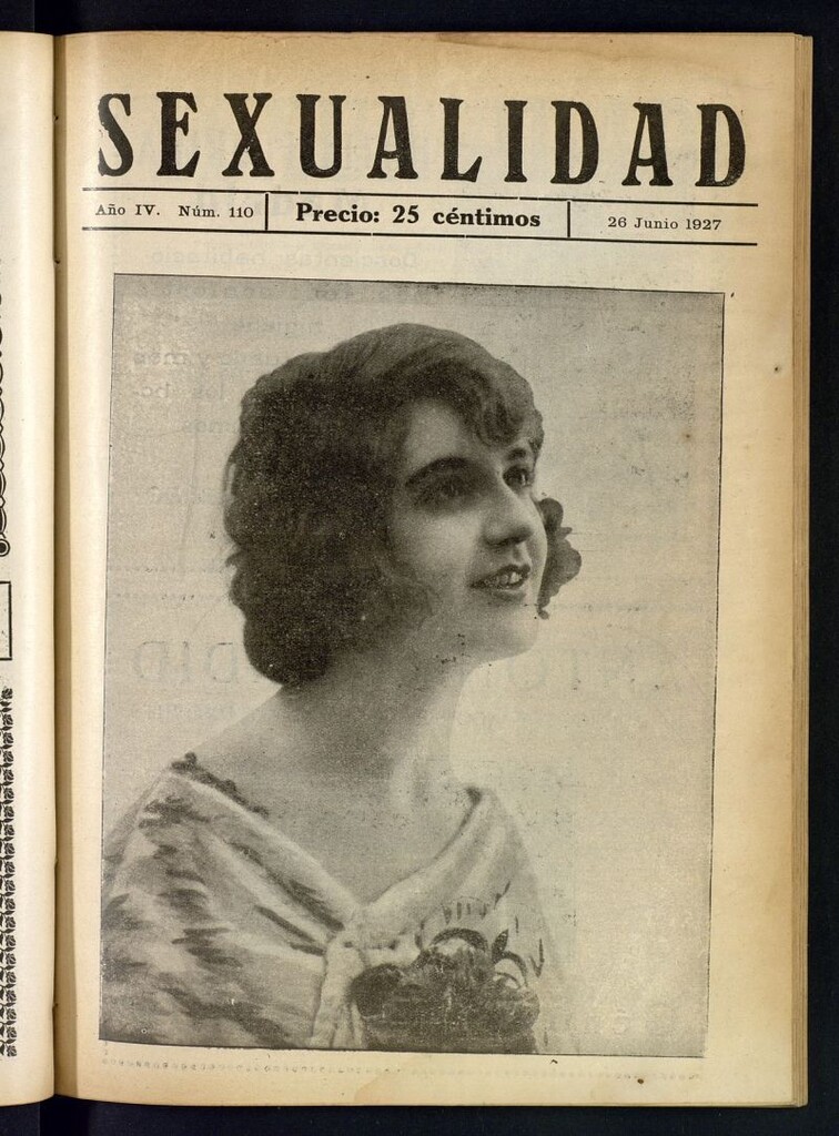 Miniatura de Sexualidad: Revista Ilustrada de Divulgación de Psicopatología Sexual del 26 de junio de 1927