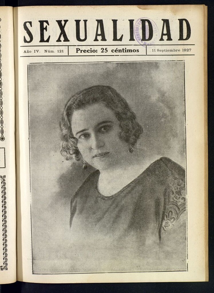 Miniatura de Sexualidad: Revista Ilustrada de Divulgación de Psicopatología Sexual del 11 de septiembre de 1927