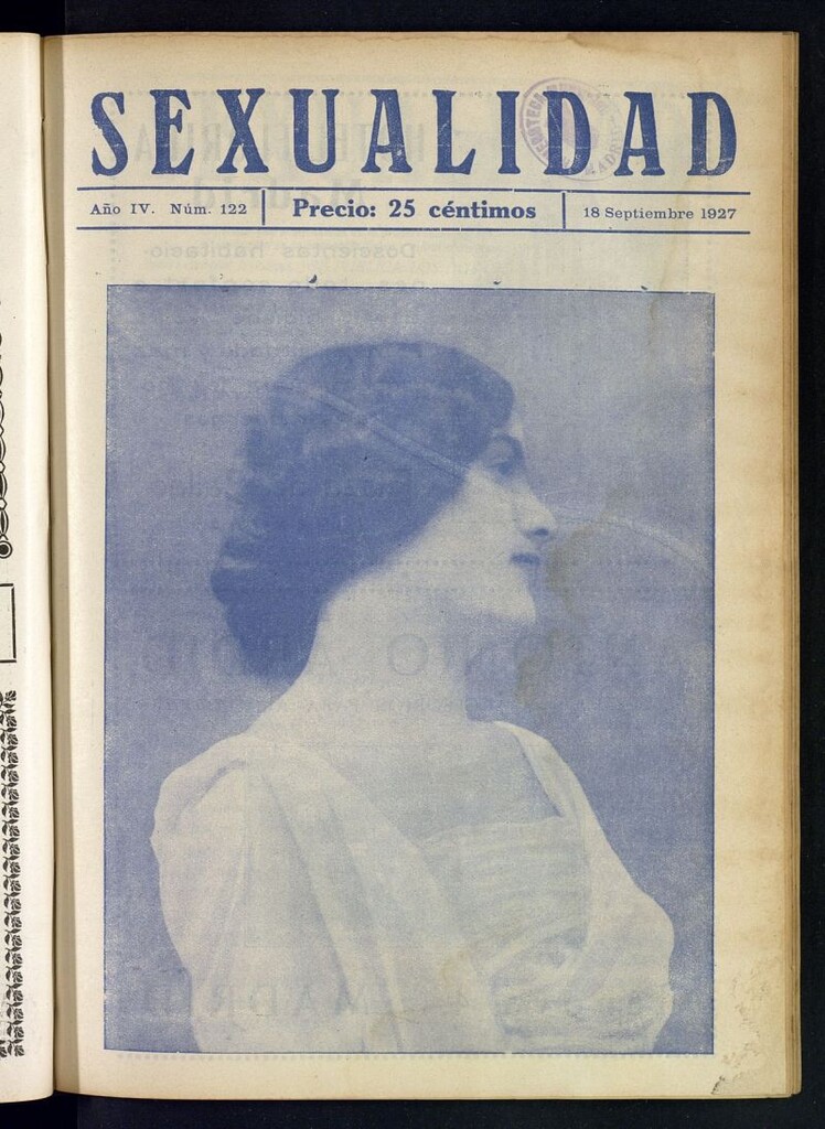 Miniatura de Sexualidad: Revista Ilustrada de Divulgación de Psicopatología Sexual del 18 de septiembre de 1927