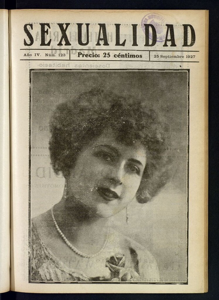 Miniatura de Sexualidad: Revista Ilustrada de Divulgación de Psicopatología Sexual del 25 de septiembre de 1927