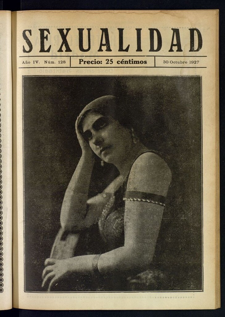 Miniatura de Sexualidad: Revista Ilustrada de Divulgación de Psicopatología Sexual del 30 de octubre de 1927