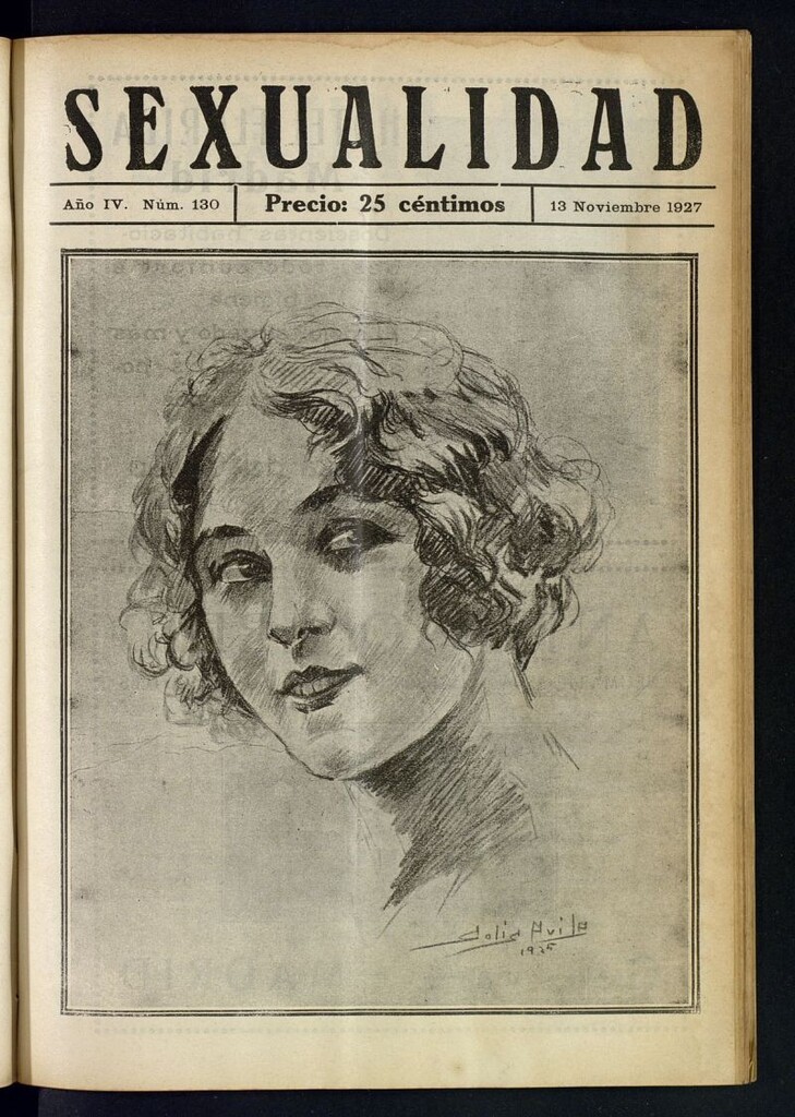 Miniatura de Sexualidad: Revista Ilustrada de Divulgación de Psicopatología Sexual del 13 de noviembre de 1927