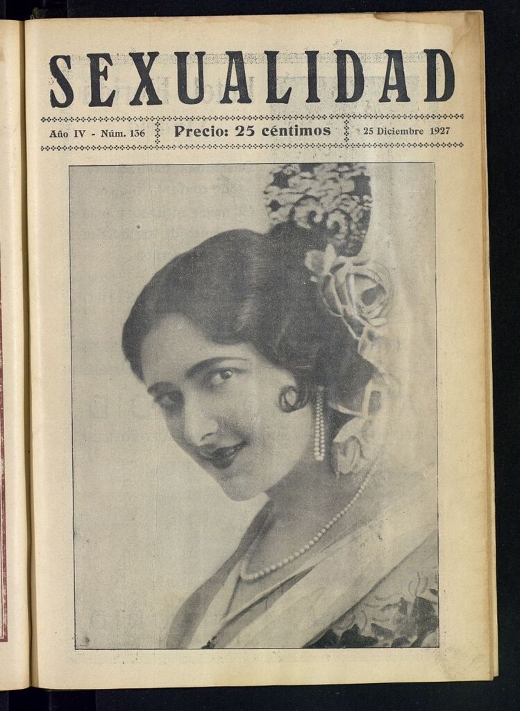 Miniatura de Sexualidad: Revista Ilustrada de Divulgación de Psicopatología Sexual del 25 de diciembre de 1927