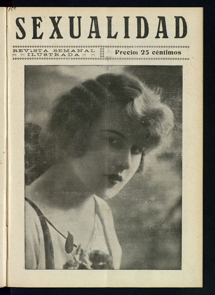 Miniatura de Sexualidad: Revista Ilustrada de Divulgación de Psicopatología Sexual  del del 28 de octubre de 1928