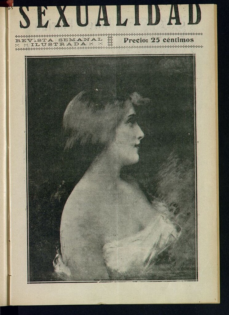 Miniatura de Sexualidad: Revista Ilustrada de Divulgación de Psicopatología Sexual  del del 30 de diciembre de 1928