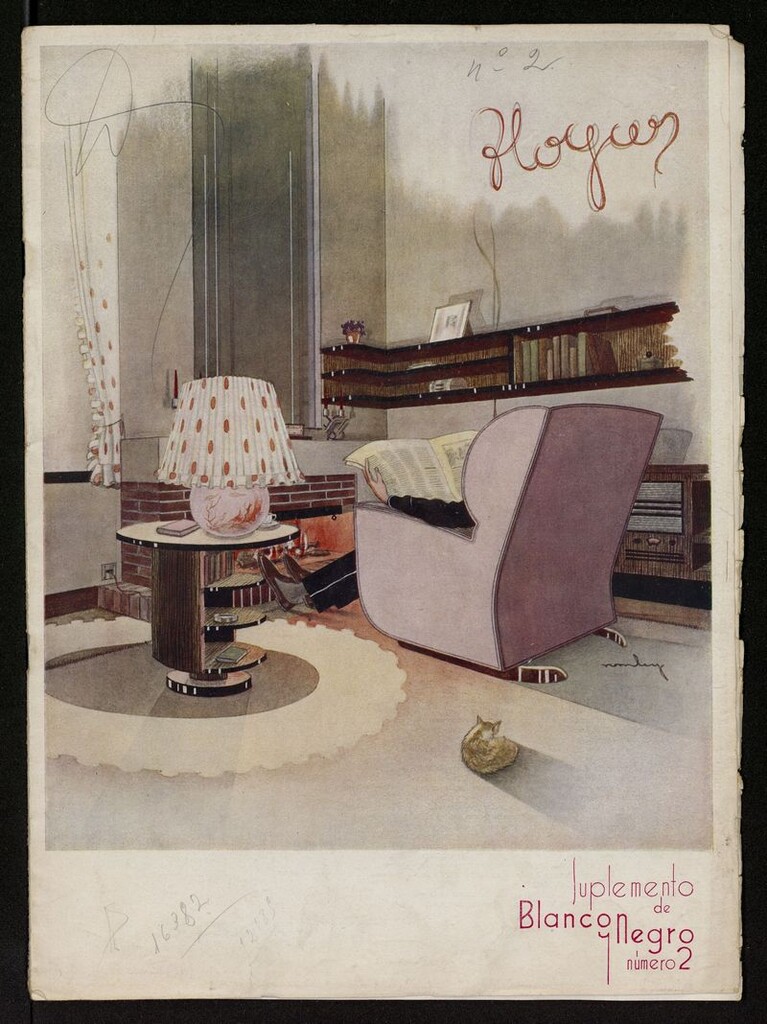 Miniatura de Suplemento de Blanco y Negro, suplemento hogar del año de 1935, nº 2