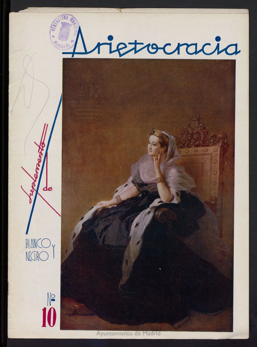 Miniatura de Suplemento de Blanco y Negro, suplemento hogar del año de 1935, nº 10