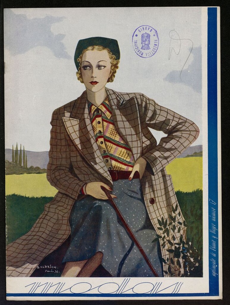 Miniatura de Suplemento de Blanco y Negro, suplemento hogar del año de 1935, nº 17