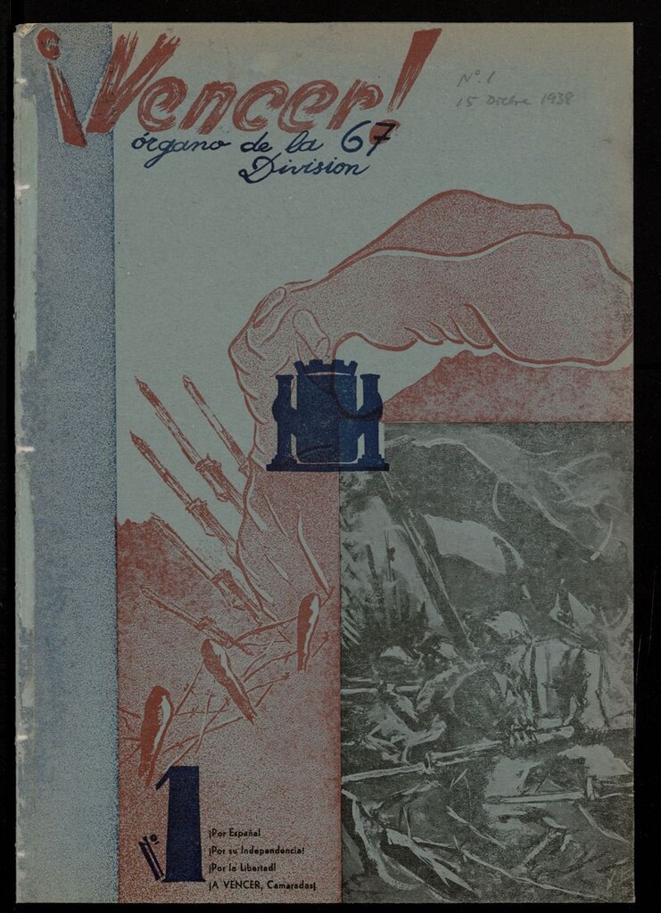 Miniatura de ¡Vencer!: órgano de la 67 División del 15 de diciembre de 1938