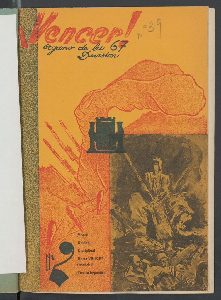 Miniatura de ¡Vencer! : órgano de la 67 División del 15 de enero de 1939
