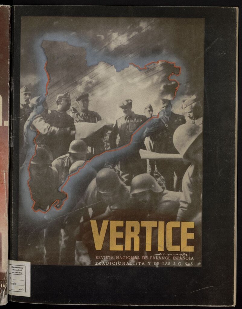 Miniatura de Vértice: Revista Nacional de la Falange de febrero de 1939