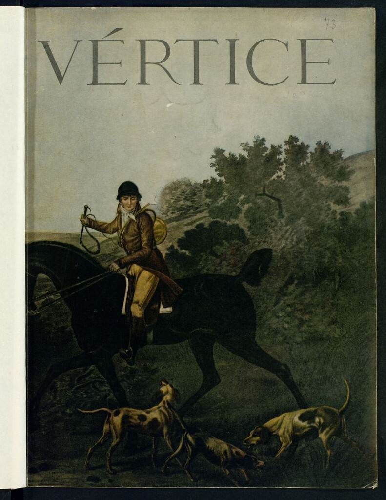 Miniatura de Vértice: Revista Nacional de la Falange de 1944. nº 73