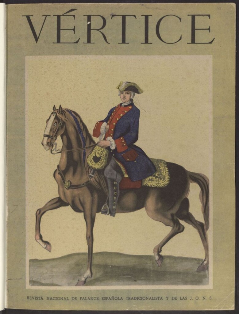 Miniatura de Vértice: Revista Nacional de la Falange de abril de 1941