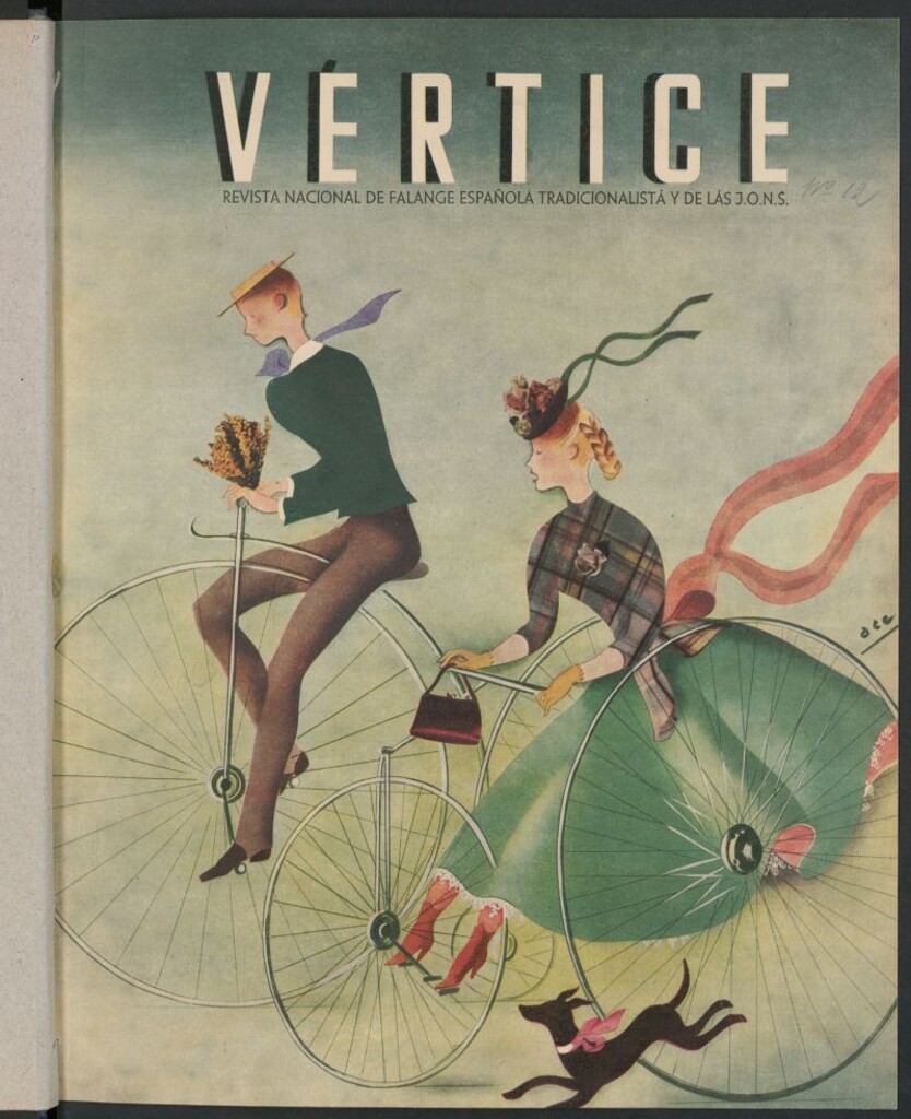 Miniatura de Vértice: Revista Nacional de la Falange de julio de 1938