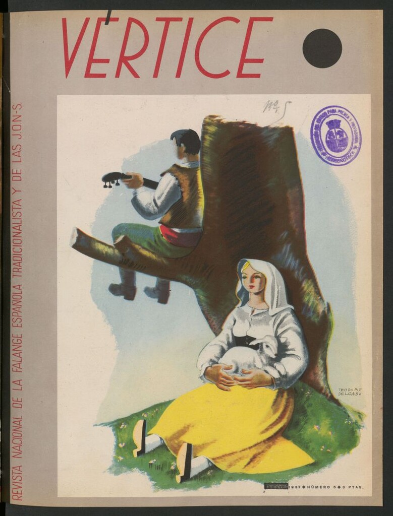 Miniatura de Vértice: Revista Nacional de la Falange de septiembre-octubre de 1937