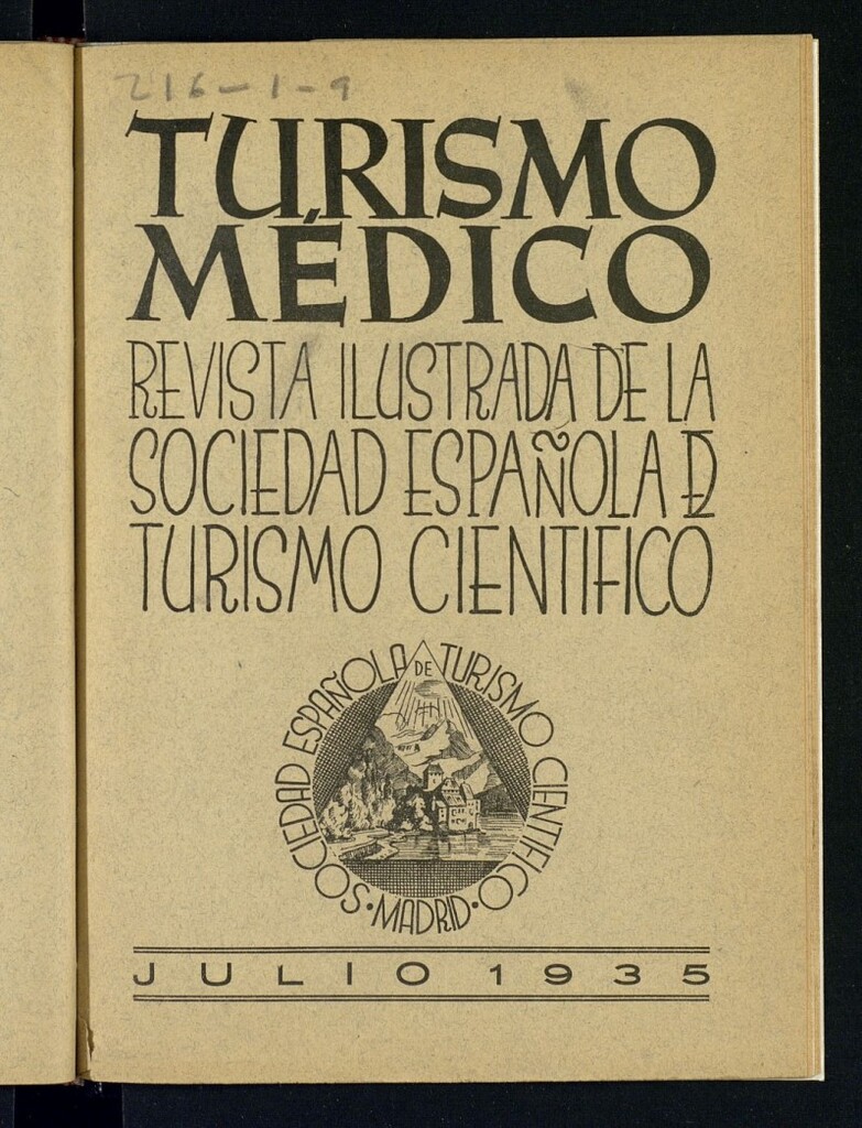 Miniatura de Turismo médico de julio de 1935