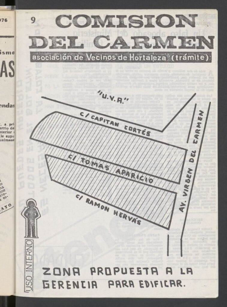 Miniatura de Boletín de la Asociación de Vecinos de Hortaleza: Comisión del Carmen 9