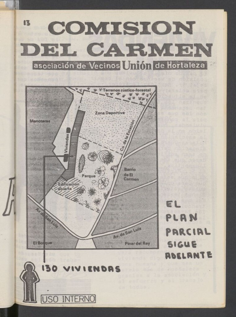 Miniatura de Boletín de la Asociación de Vecinos de Hortaleza: Comisión del Carmen 13