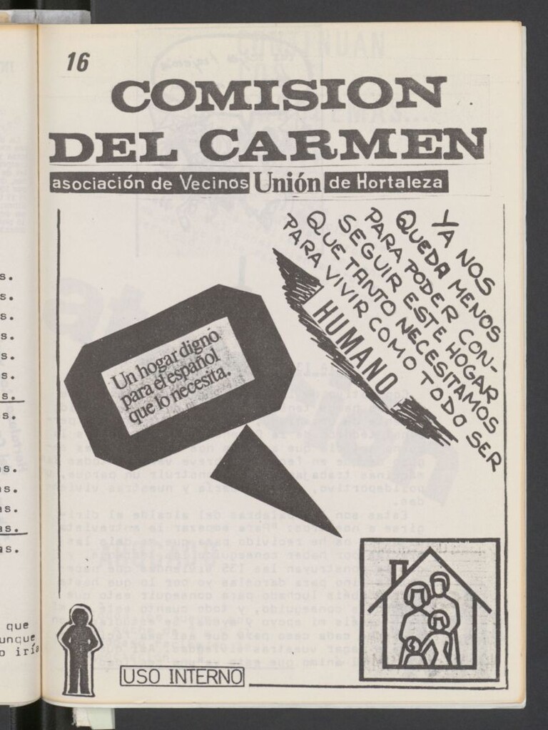 Miniatura de Boletín de la Asociación de Vecinos de Hortaleza: Comisión del Carmen 16