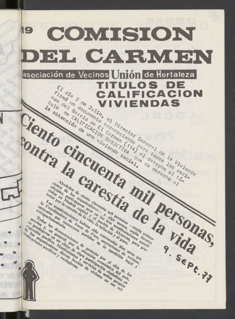 Miniatura de Boletín de la Asociación de Vecinos de Hortaleza: Comisión del Carmen 18