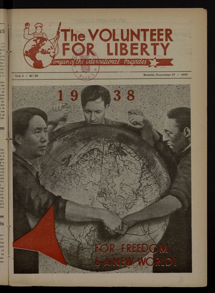 Miniatura de The Volunteer for Liberty : Organ of the International Brigades. December 27, 1937