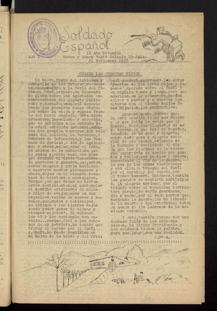 Miniatura de Soldado español del 21 de noviembre de 1937