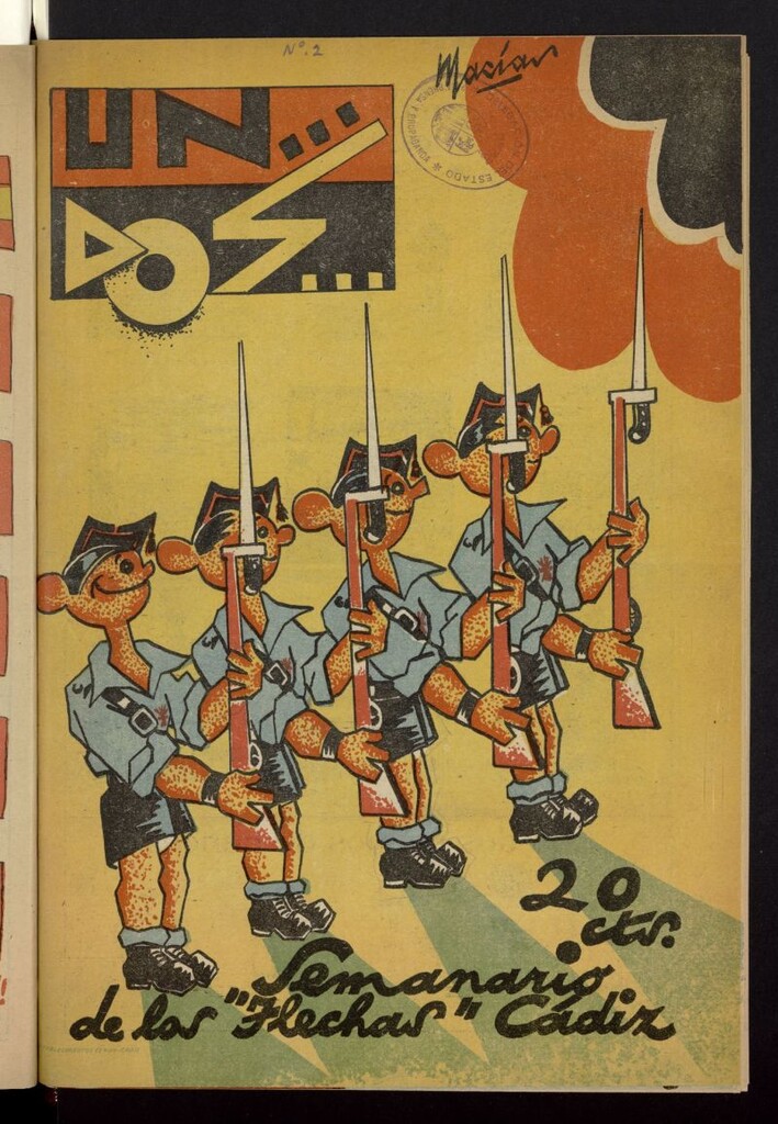 Miniatura de Un_dos_ : semanario de los Flechas del ¿14? de febrero dede 1937