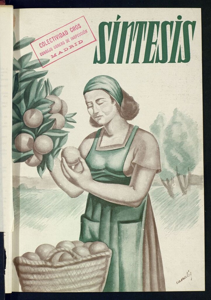 Miniatura de Síntesis : boletín mensual de la colectividad Cros. Industria Química de abril de 1937