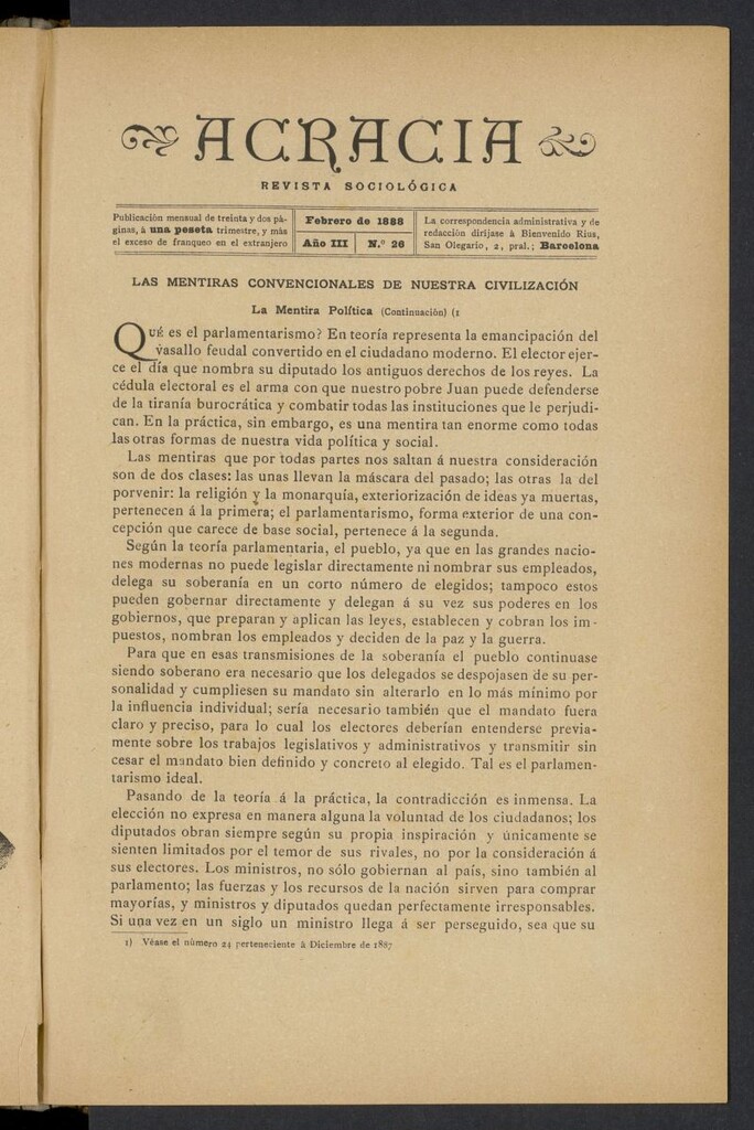 Miniatura de La Voz de Cuba: diario conservador del 9 de octubre de 1873, nº 238