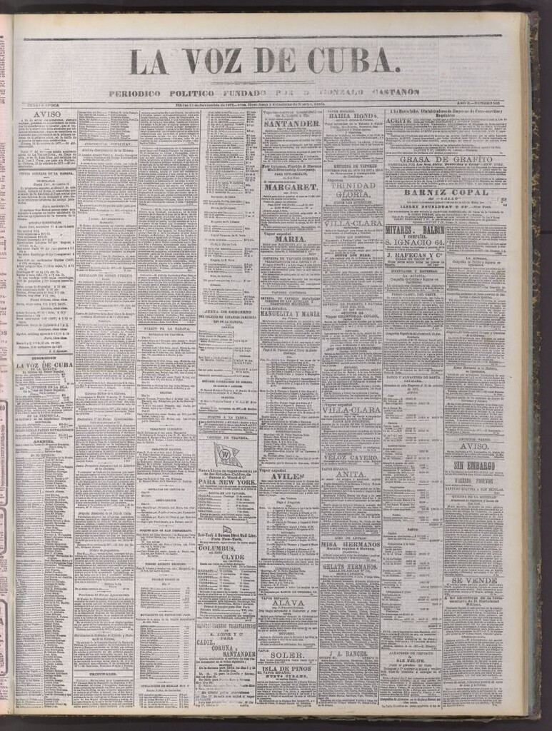 Miniatura de La Voz de Cuba : diario conservador del 13 de noviembre de 1877