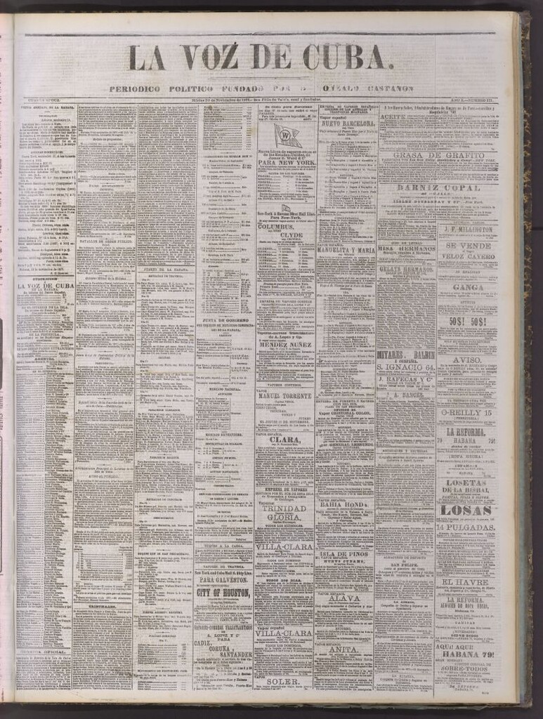 Miniatura de La Voz de Cuba : diario conservador del 20 de noviembre de 1877