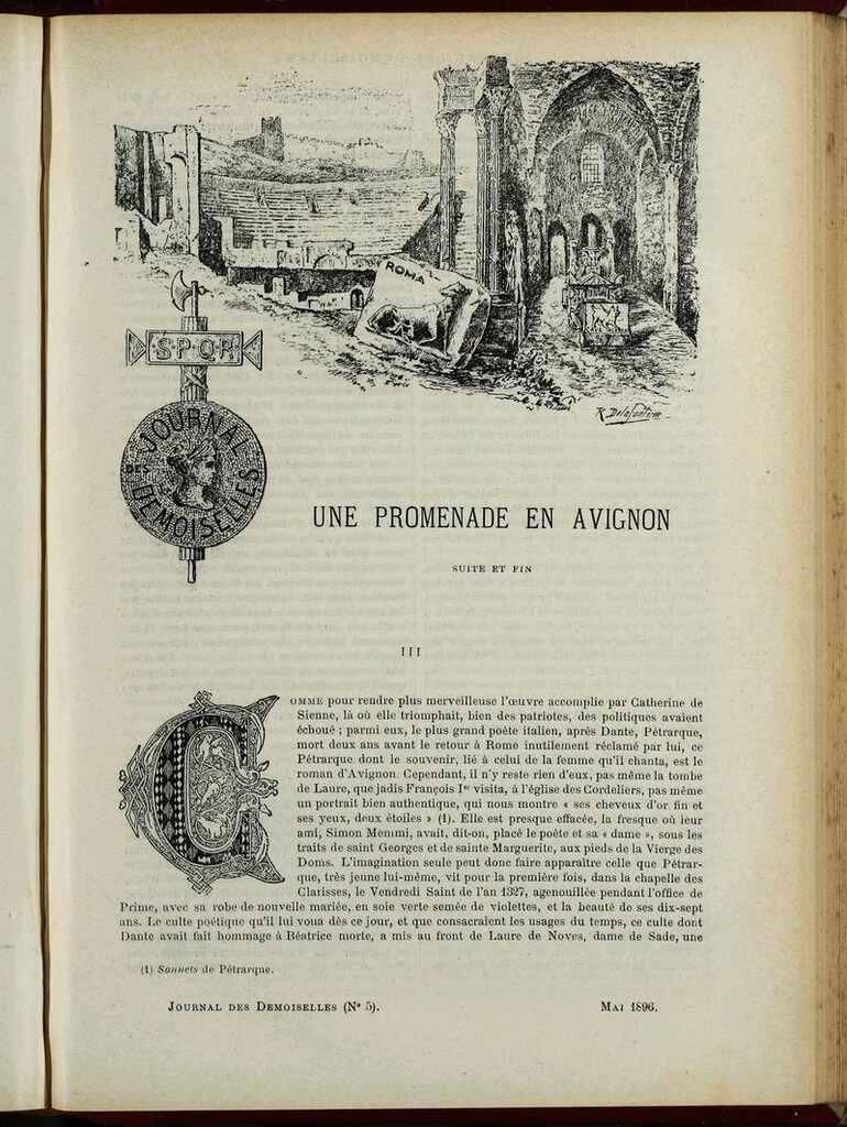 Miniatura de Journal des Demoiselles. Mayo 1896
