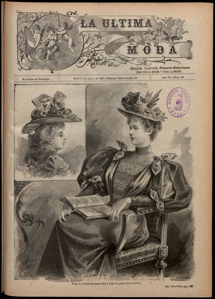 Miniatura de La Última moda: revista ilustrada hispano-americana, del 5 de agosto de 1894