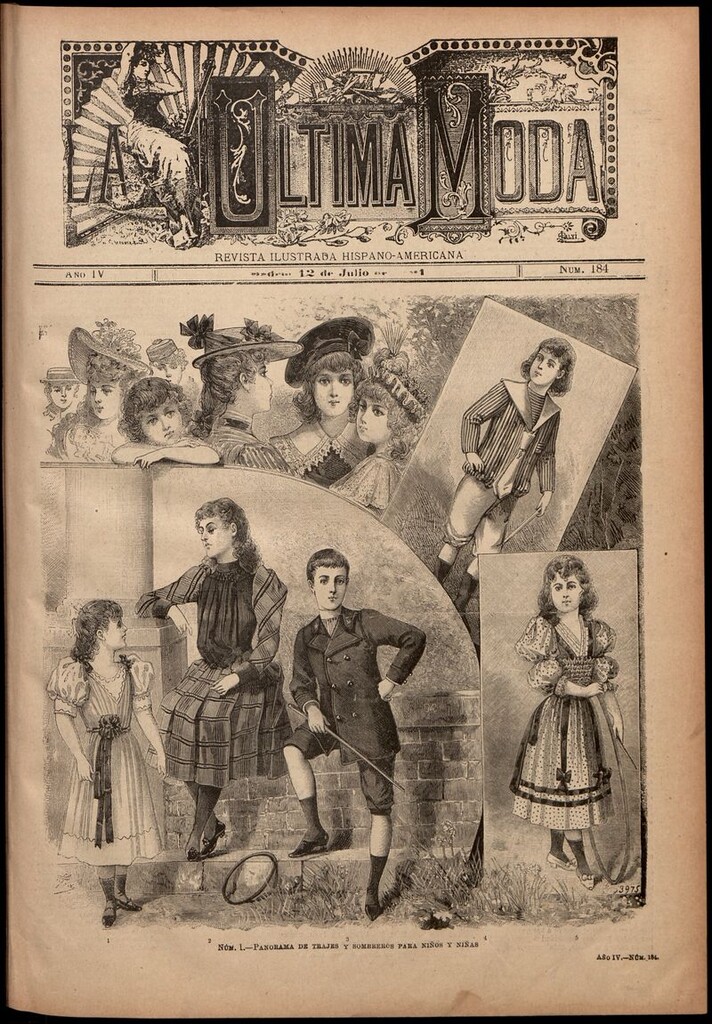 Miniatura de La Última moda: revista ilustrada hispano-americana, del 12 de julio de 1891